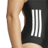 Maillot de bain de Natation adidas 3 Bandas Bld Swimsuit Femme Noir/Blanc