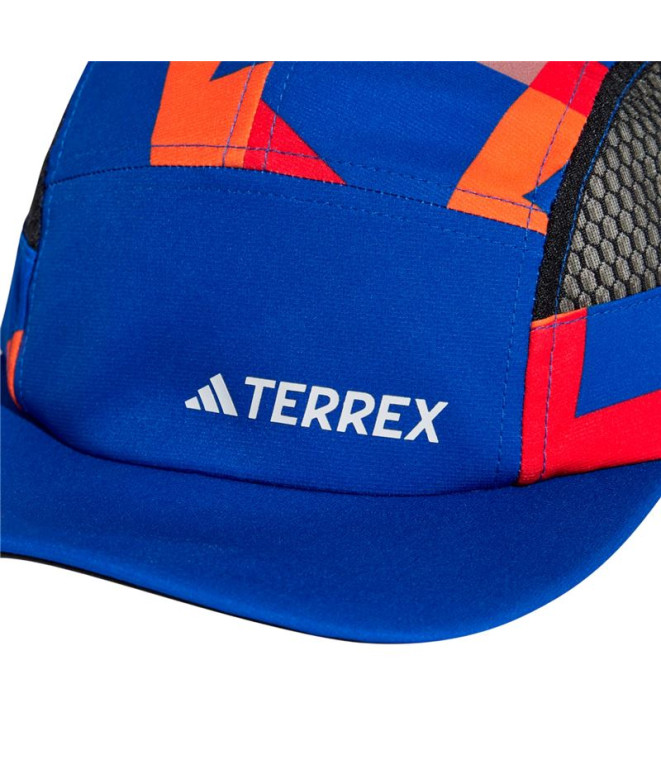 Gorra de Trail adidas Terrex 5P Grphic Azul