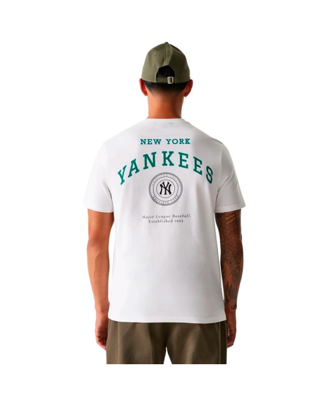 Camiseta New Era Mlb Arch Grphc Reg Neyyan Ofw...