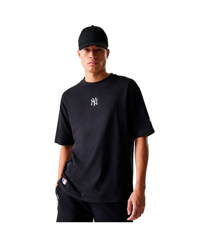 Camiseta New Era MLB Le Midi Os New York Yankees Negro