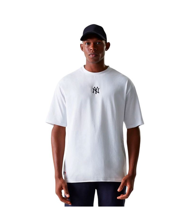 Camiseta New Era MLB Le Midi Os New York Yankees Blanco