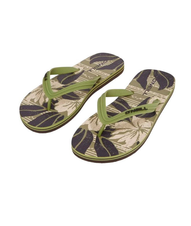 Tongs O'Neill Profil Graphique Homme Vert