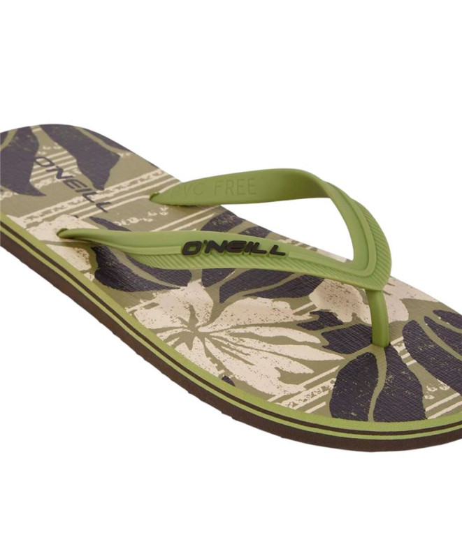 Tongs O'Neill Profil Graphique Homme Vert