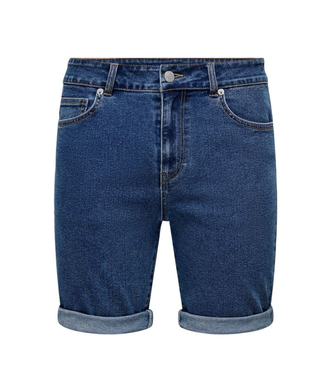 Pantalón Only & Sons Onsply Mbd 9039 Blue Denim Hombre