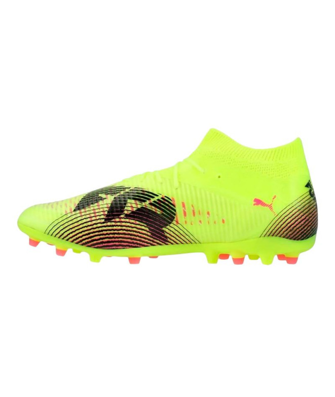 Bottes de football Puma Future 8 Pro Mg Jaune