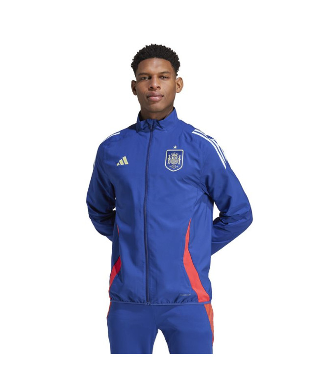 Chaqueta de Fútbol adidas España Pre Hombre Azul