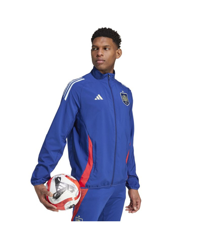 Chaqueta de Fútbol adidas España Pre Hombre Azul