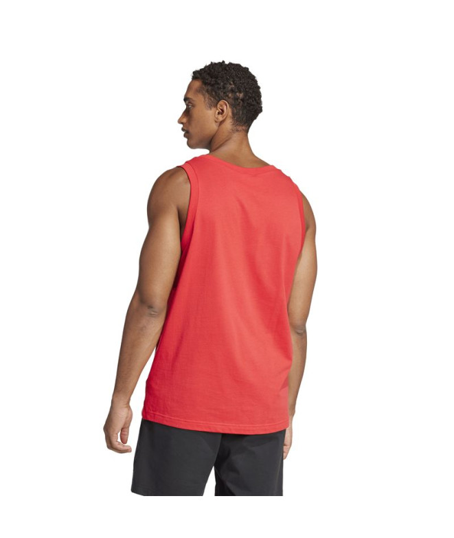 T-shirt adidas Small Logo Tank Homme Rouge