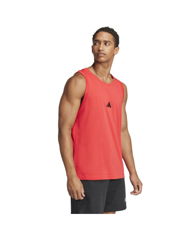 T-shirt adidas Small Logo Tank Homme Rouge