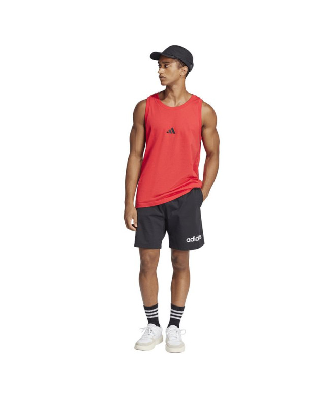 T-shirt adidas Small Logo Tank Homme Rouge