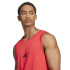 T-shirt adidas Small Logo Tank Homme Rouge