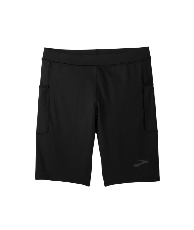 Mallas Brooks Source 9" Short Tight Hombre Negro
