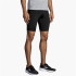 Malhas Brooks Fonte 9" Short Tight Homem Preto