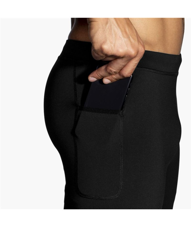 Collants Brooks Source 9" Short Tight Homme Noir