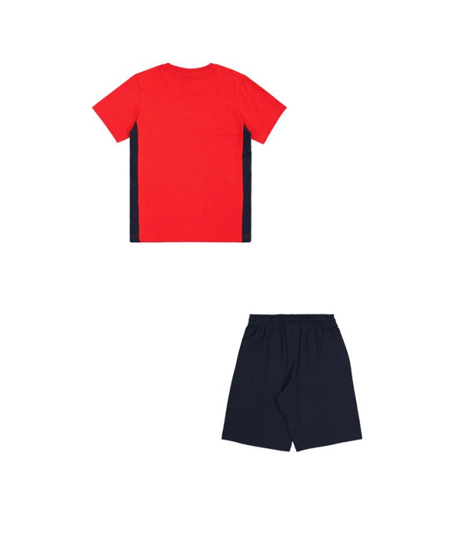 Survêtement Champion Enfant Rouge/Bleu Marine