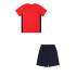 Fato de treino Champion Menino Vermelho/Azul Marinho