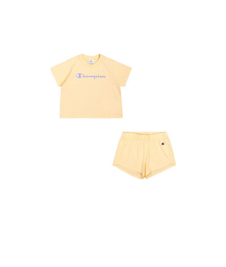 Ensemble Champion Fille Vanille