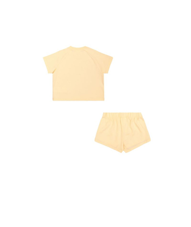 Conjunto Champion Menina Baunilha