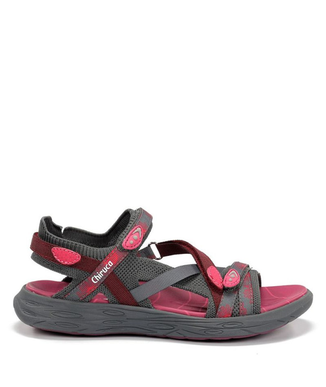 Sandalias de Montaña Chiruca Ayamonte 07 Mujer Gris / Rosa