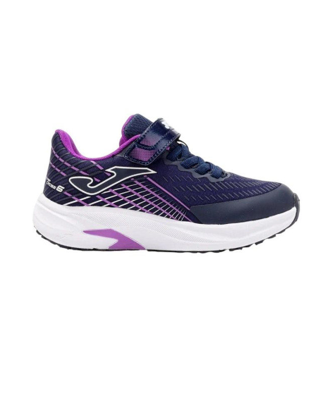 Zapatillas Joma Super Cross Jr 2533 Marino Fucsia Infantil