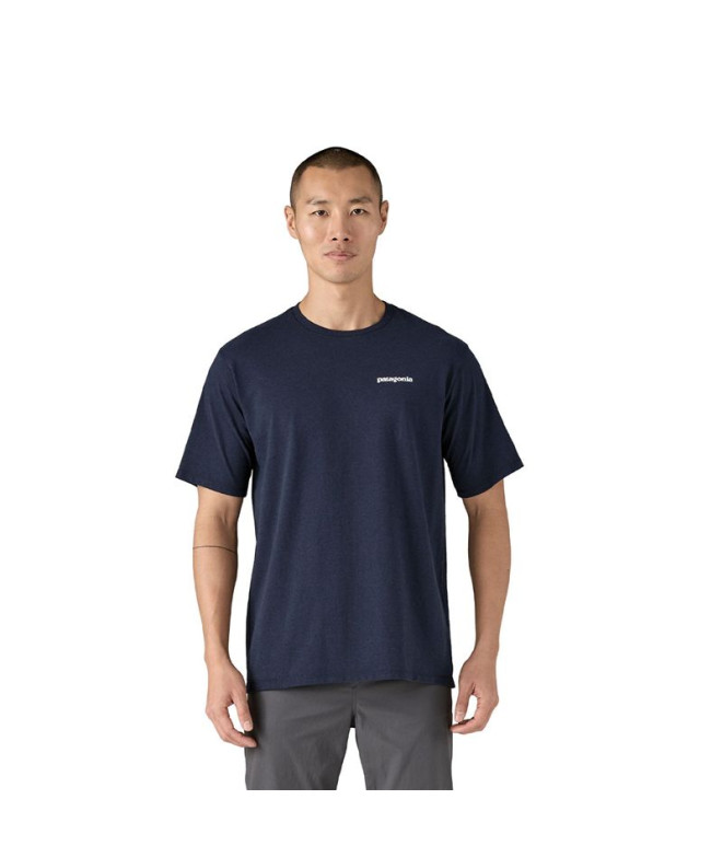 Camiseta de Montaña Patagonia P-6 Logo Responsibili- Hombre