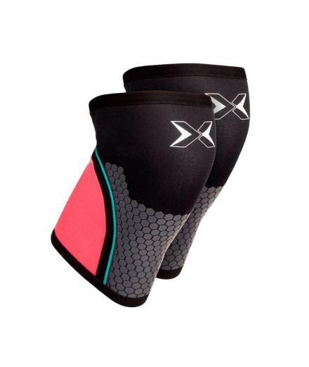 Joelheiras de Fitness Picsil Mangas de Joelho 7Mm Rosa 0.2