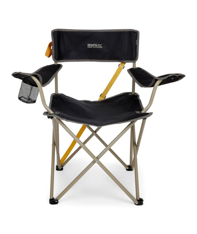Silla de Camping Regatta Isla 2 Negro