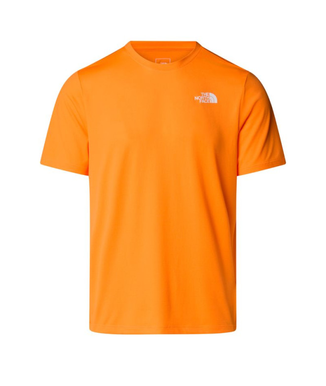 Camiseta de Montaña The north Face 24/7 Reg Naranja Hombre