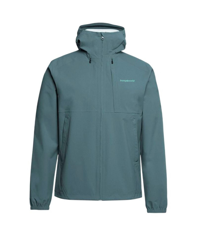 Chaqueta Trangoworld Caicos Hombre Azul Verdoso