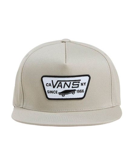 Casquette Vans Full Patch Snapback Londres Beige