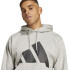 Sudadera adidas Bl Fl Hd Hombre Gris/Negro
