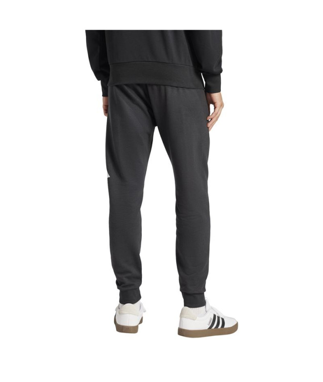 Pantalons adidas Bl French Terry Homme Noir/Blanc