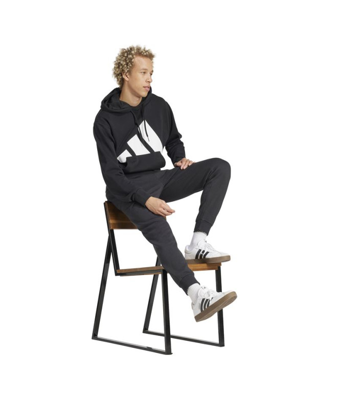 Pantalons adidas Bl French Terry Homme Noir/Blanc