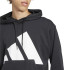 Moletom adidas Bl French Terry Hd Homem Preto/Branco