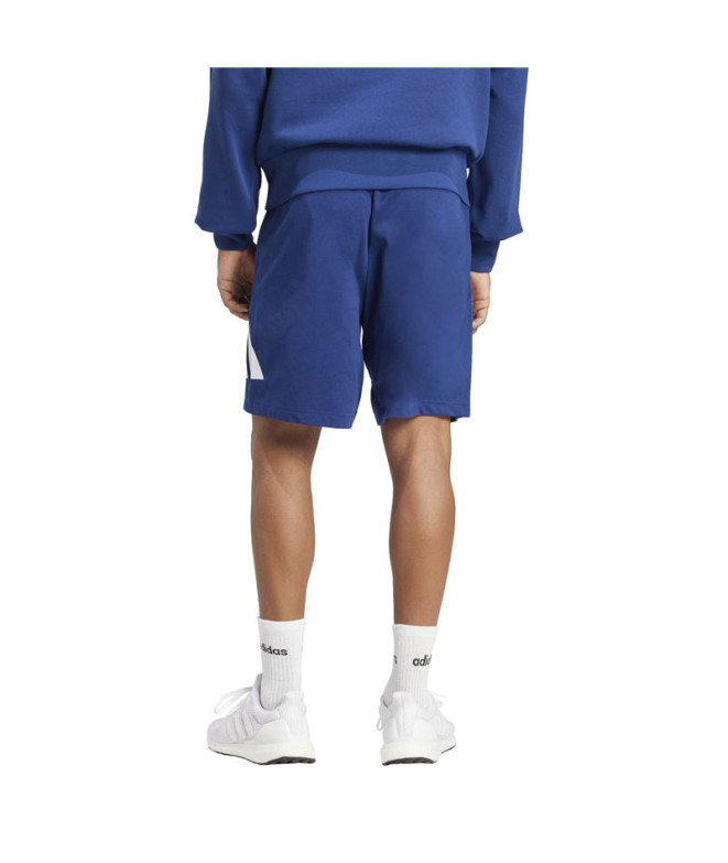 Pantalons adidas Bl Sj Homme Bleu Foncé/Blanc