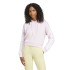 Sudadera adidas 3Bandas French Terry Fz Hd Mujer Rosa