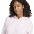Sudadera adidas 3Bandas French Terry Fz Hd Mujer Rosa