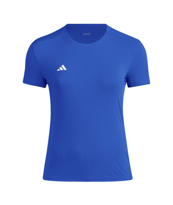 Camiseta de Running adidas Adizero E Mulher Azurea