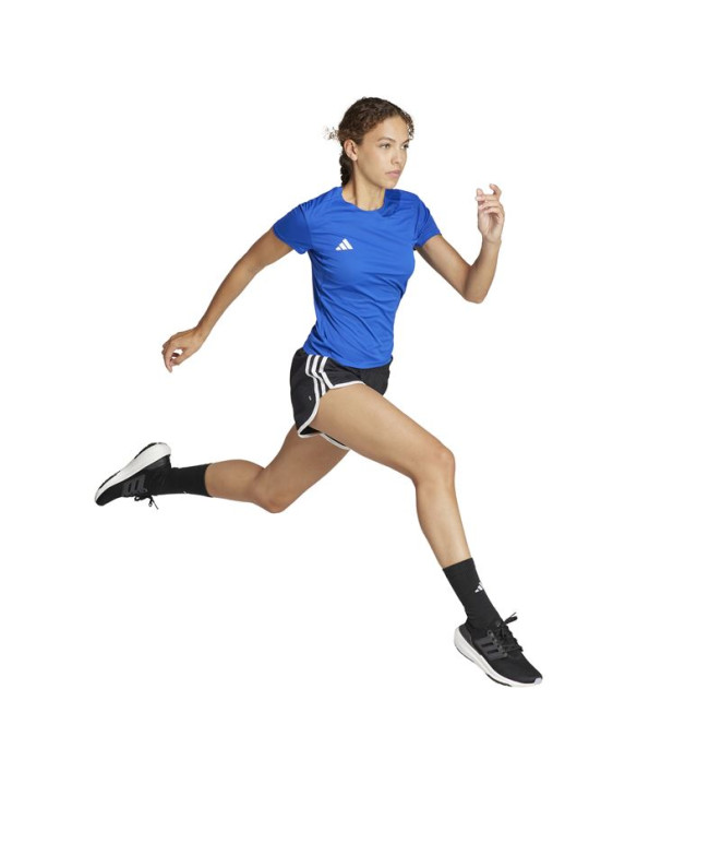 T-shirt de Running adidas Adizero E Femme Azurea