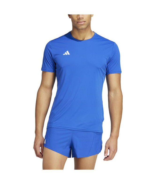 Camiseta de Running adidas Adizero E Homem Azurea