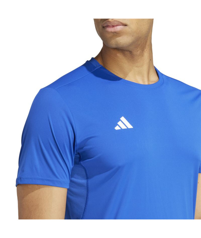 T-shirt de Running adidas Adizero E Homme Azurea