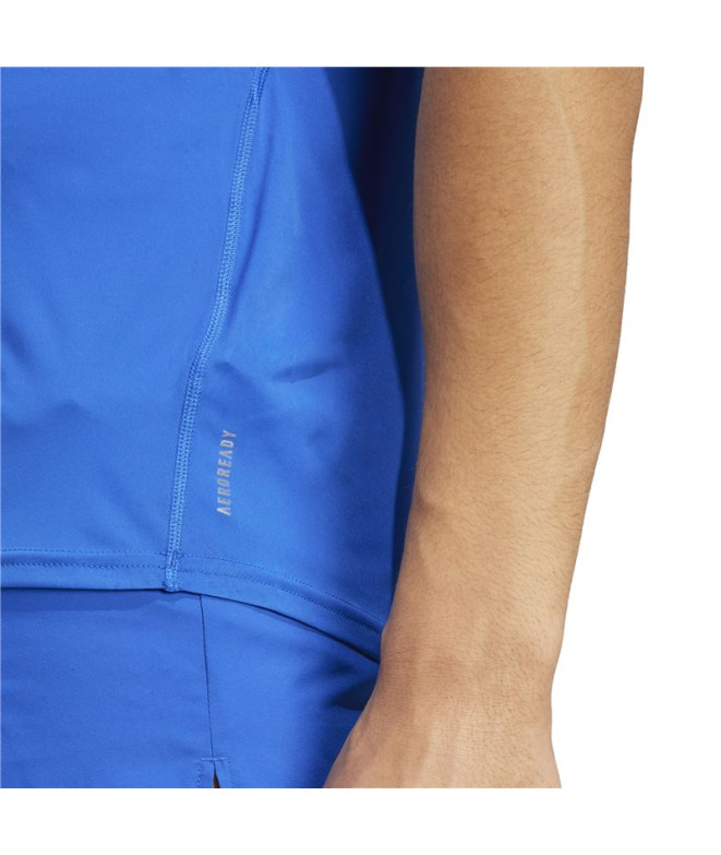 T-shirt de Running adidas Adizero E Homme Azurea