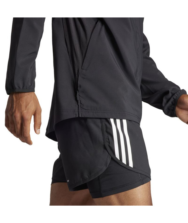 Veste de Running adidas Adizero E Jckt Homme Noir