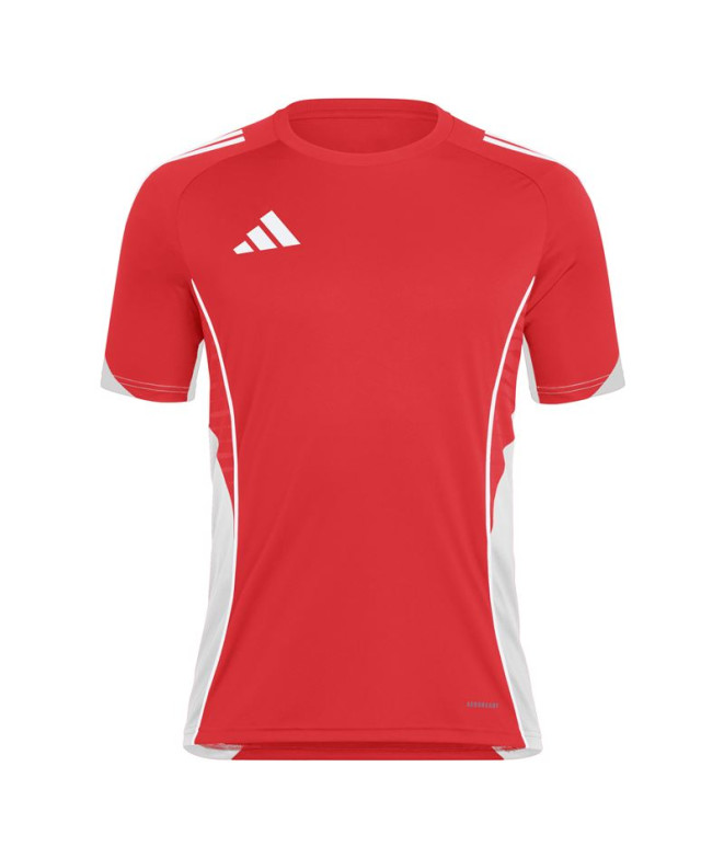 Camiseta de Fútbol adidas Tiro25C Tr Jsy Hombre Rubpur/Tegrfo