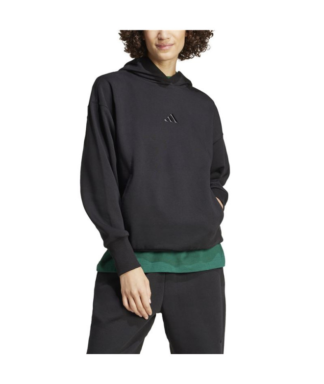 Sweat adidas All Szn Fleece Loose Hoodie Femme...