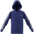 Chaqueta adidas Essentials 3 Bandas Fleece Fullzip Infantil Azul