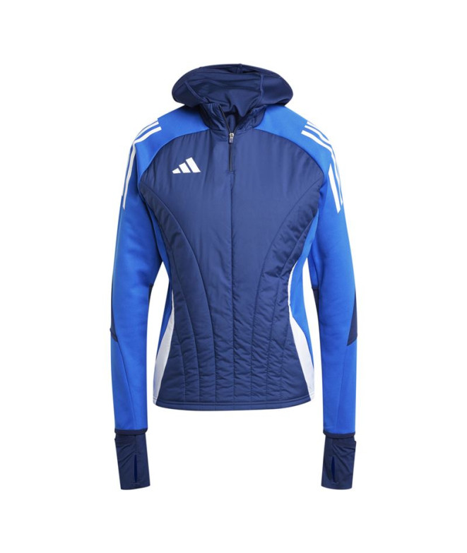 Sudadera de Fútbol adidas Tiro24 Competition Winterized Mujer Azul