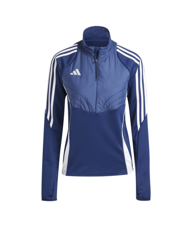 Sudadera de Fútbol adidas Tiro24 Winterized Mujer Azul