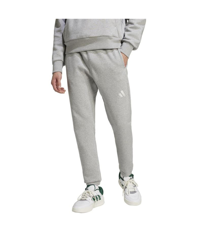 Pantalón adidas All Szn Fleece Regular Tapered Hombre Gris