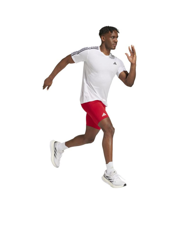 Collants de Running adidas Adizero Homme Rouge